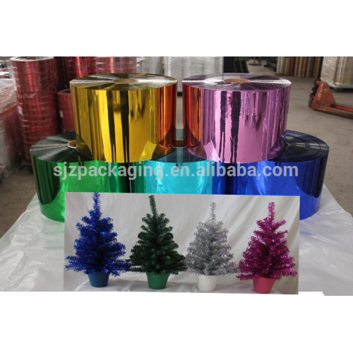 Color Vacuum Metallized Plastic PET|VMPET Film